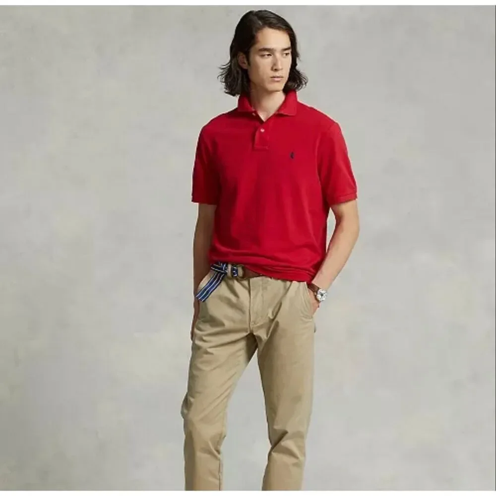 Polo Ralph Lauren Soft Cotton Classic-Fit Polo Shirt Men’s Size Large Preowned L